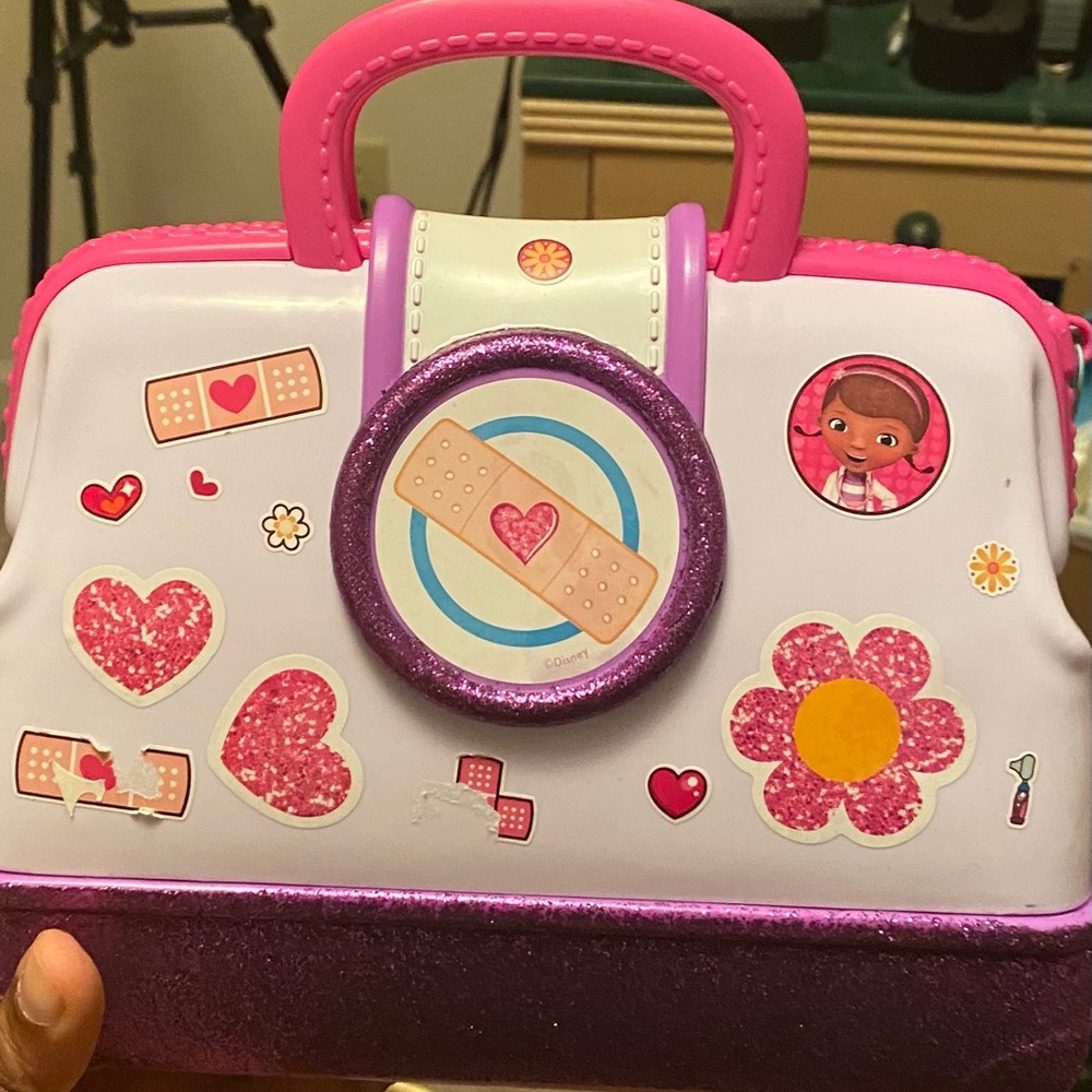 Doc Mcstuffins kid tote